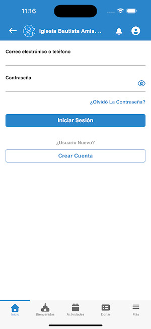 Iglesia Bautista Amisadai Screenshot 2