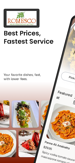 Romesco Mexiterranean Bistro Screenshot 0