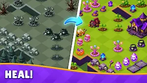 Halloween Merge Puzzle Game Screenshot 2