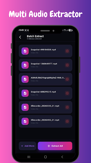 Audio Extractor From Video Screenshot 1