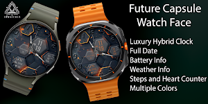 Future Caps Watch face Screenshot 0