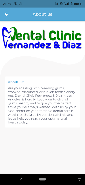 Dental Clinic Fernandez & Diaz Screenshot 1