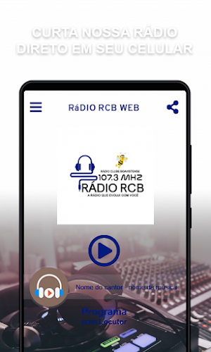 Rádio RCB Web Screenshot 2
