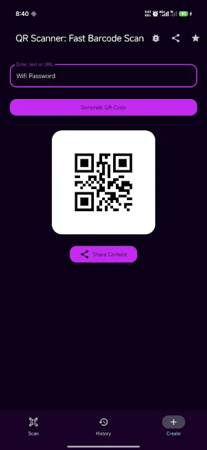 QR Scanner: Fast Barcode Scan Screenshot 3