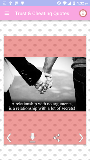 Trust & Cheating Quotes Images Screenshot 1