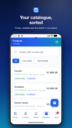 RainBiz - Online Store & POS Screenshot 3