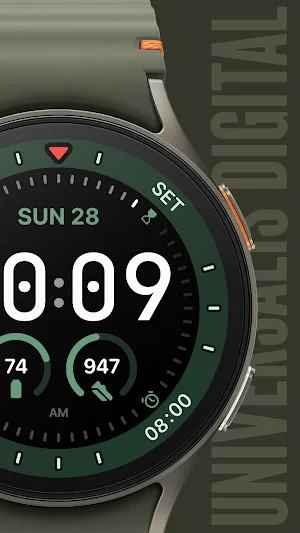 Universalis Digital Watch Face Screenshot 2