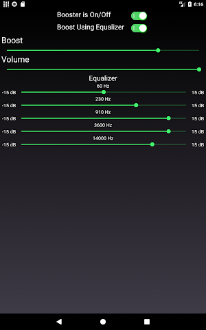 Volume Booster With Equalizer Screenshot 3