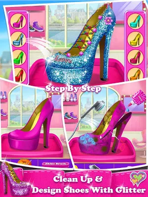 Shoe Fashion Designer Studio Games for Girls & Boy Screenshot 1