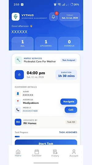 VYTHUS Workforce App Screenshot 0