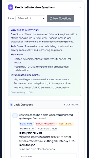 Resume Portfolio Screenshot 0