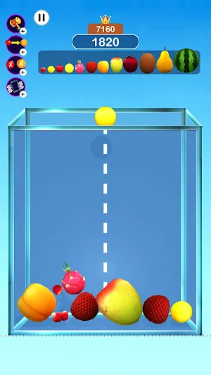 Fruit Drop 3D Merge Melon Screenshot 3