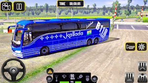 Modern Coach Tourist Bus: City Driving Games Free Screenshot 1