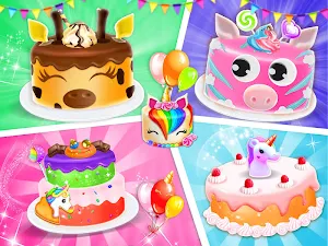 Unicorn Cake Maker🦄🎂: Baking Games For Girls Screenshot 3