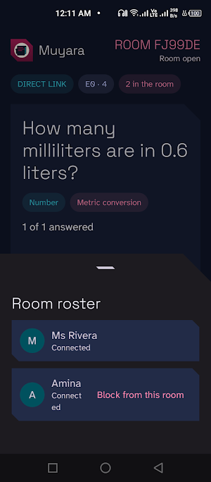 Muyara: Live Class Sessions Screenshot 0