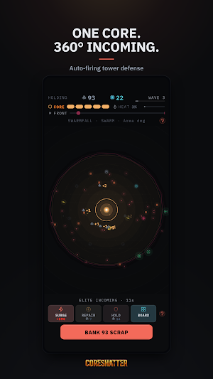 Coreshatter: Idle TD Roguelite Screenshot 0