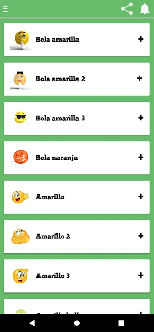 Stickers de la Bola Amarilla Screenshot 0