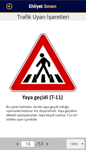 Ehliyet E-Sınav - Çıkmış Sorular Screenshot 3