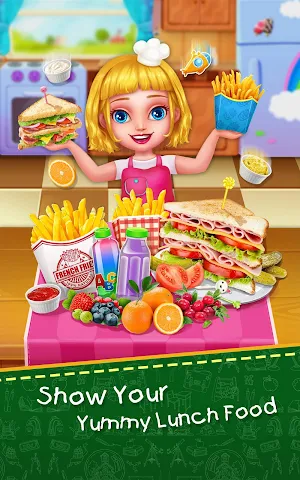 School Lunch Food Maker 2 Screenshot 1
