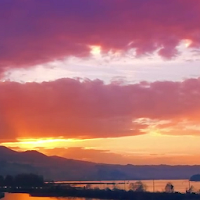 Sunrise Lake Video Wallpapers!