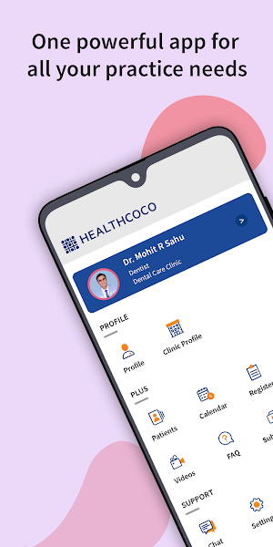 Healthcoco+ : Pocket Clinic Screenshot 0