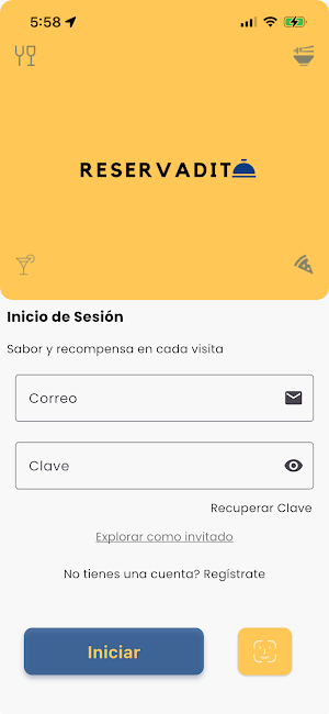 Reservadito Screenshot 1