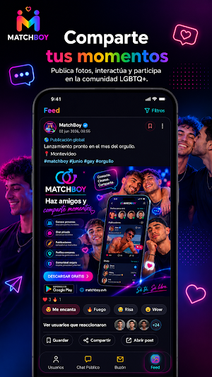 MatchBoy: Comunidad LGBT Screenshot 2