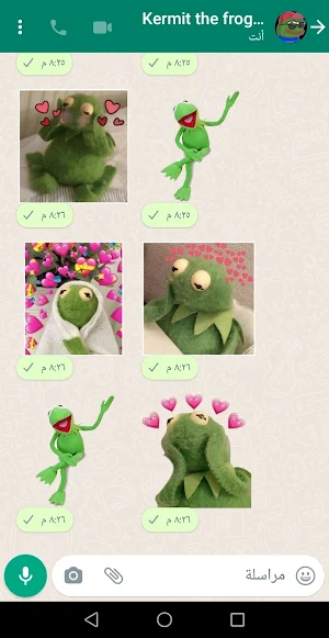 Kermit the frog Meme Stickers Screenshot 3