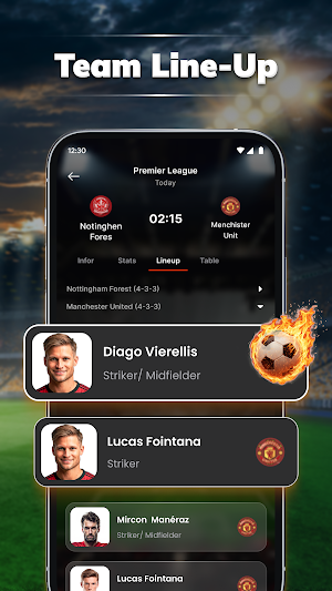 Live Score Matches Screenshot 3