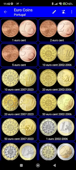Euro Coins Screenshot 2