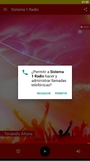 SISTEMA 1 RADIO Screenshot 1