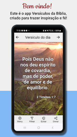 Versículos da Biblia Screenshot 0