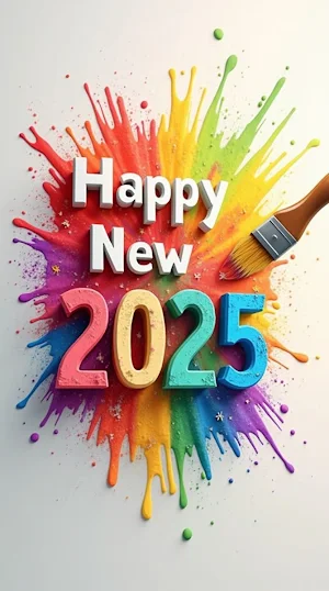 Happy New Year 2025 Screenshot 2