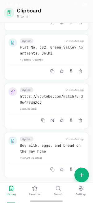 Clipboard Companion Screenshot 0