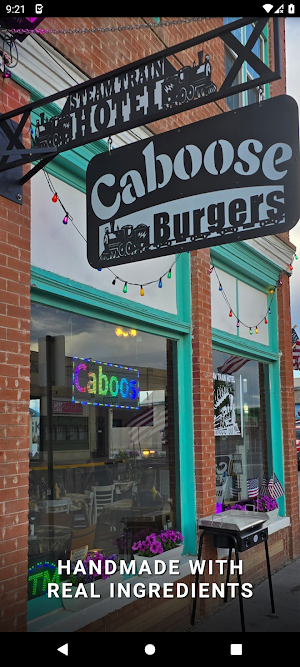 Caboose Burgers & Pizza Screenshot 2