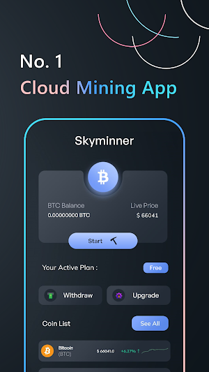 SkyMinner Screenshot 1