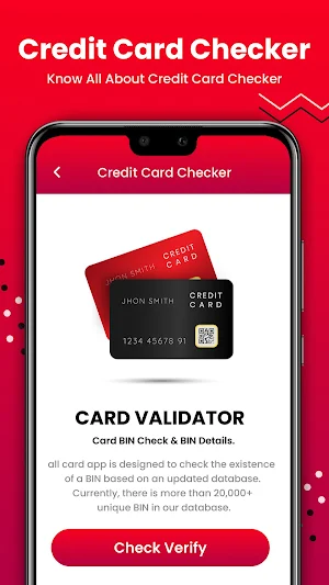Credit Card Check & Validator Screenshot 2