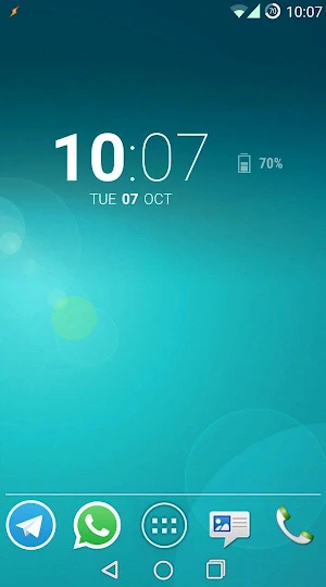 Smerald Green CM Theme Screenshot 1