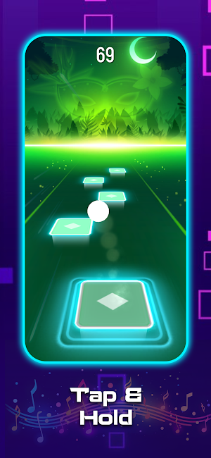 Music Tiles Ball 3D : EDM Hop Screenshot 0