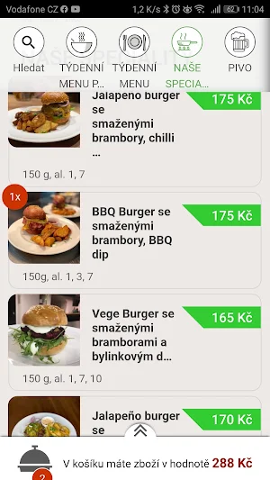 Restaurace Tyršovka Screenshot 2