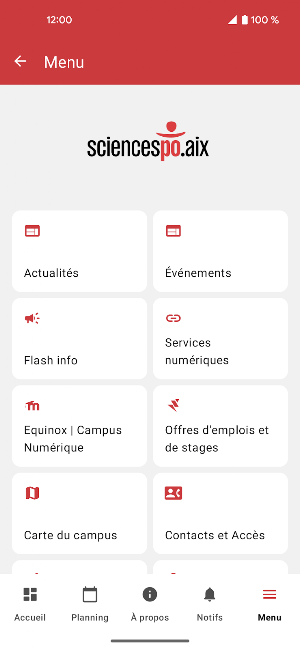 Sciences Po Aix Screenshot 1