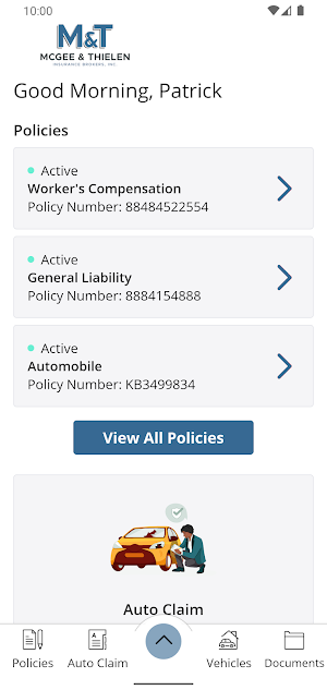 McGee & Thielen Online Screenshot 1