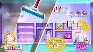 Unicorn Shop Cleanup Screenshot 0