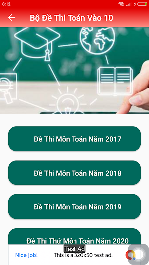 Bộ Đề Thi Vào Lớp 10 | Ôn Tập Lớp 9 - Giải Đề Thi Screenshot 3