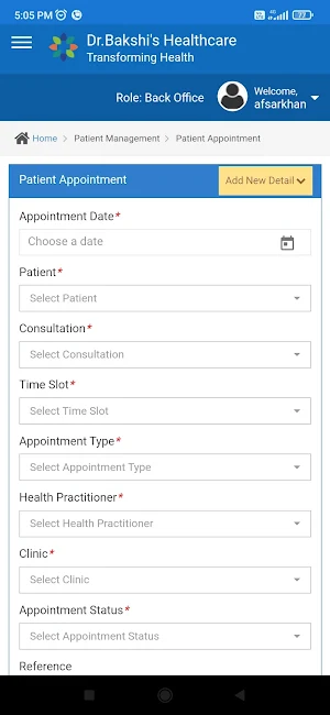 Dr. Bakshi's Healthcare Screenshot 1