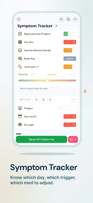 Sjogren's Tracker Screenshot 1
