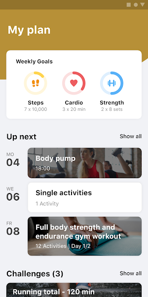 Venom Fitness App Screenshot 0