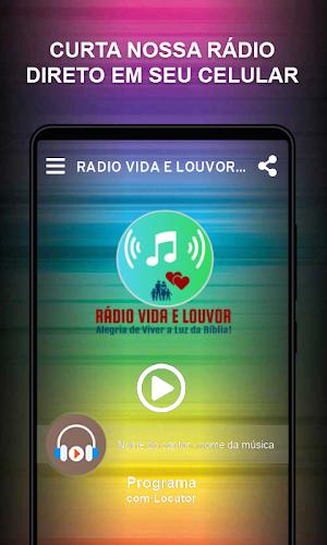 Rádio Vida e Louvor Screenshot 1