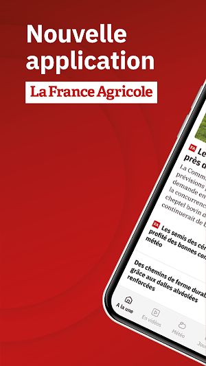 La France Agricole, Actu&météo Screenshot 0