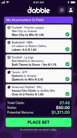 Dabble Casino Screenshot 2